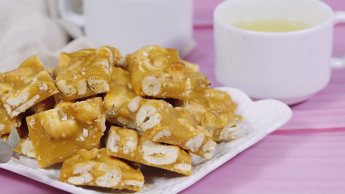 Kẹo hạt điều caramel